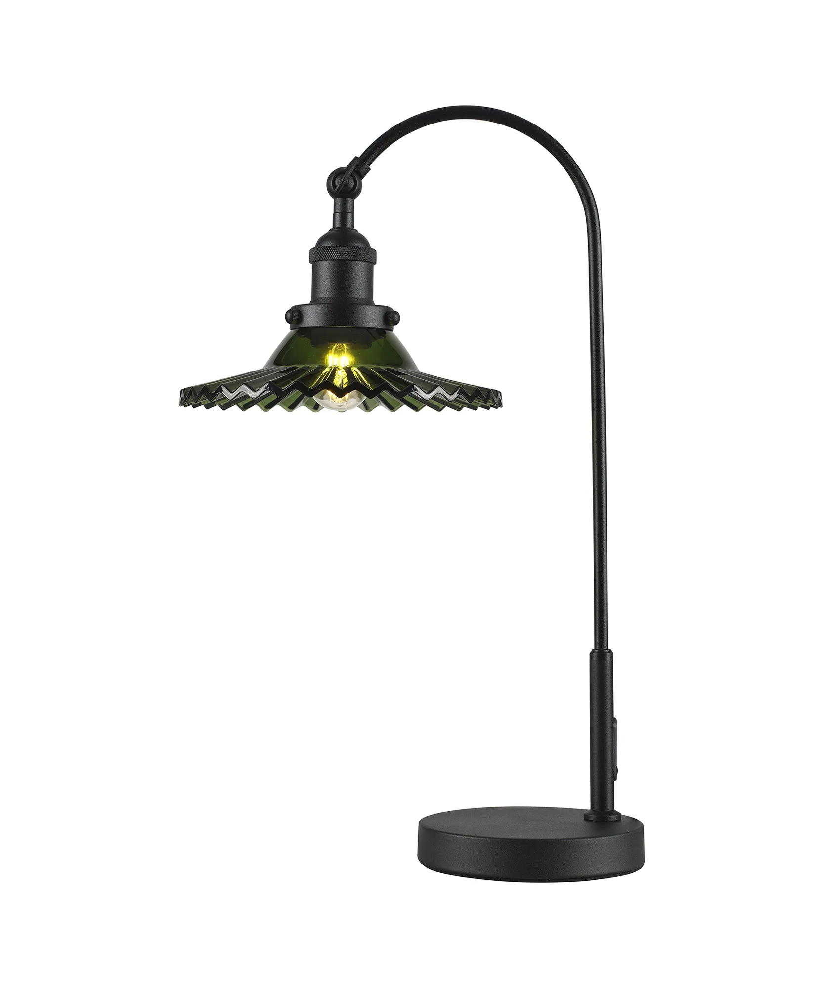 Walter-Satin Black Table Lamps Deco Armed Table Lamps